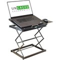 Uncaged Ergonomics Cd4 Laptop Standing Desk Converter Adjustable Laptop Desk Stand Riser CD4-B